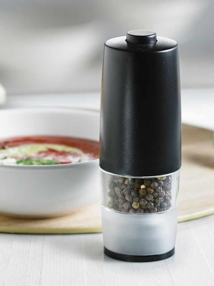 Buy Trudeau Black Battery Operated Pepper Mill Kitchen Tools for