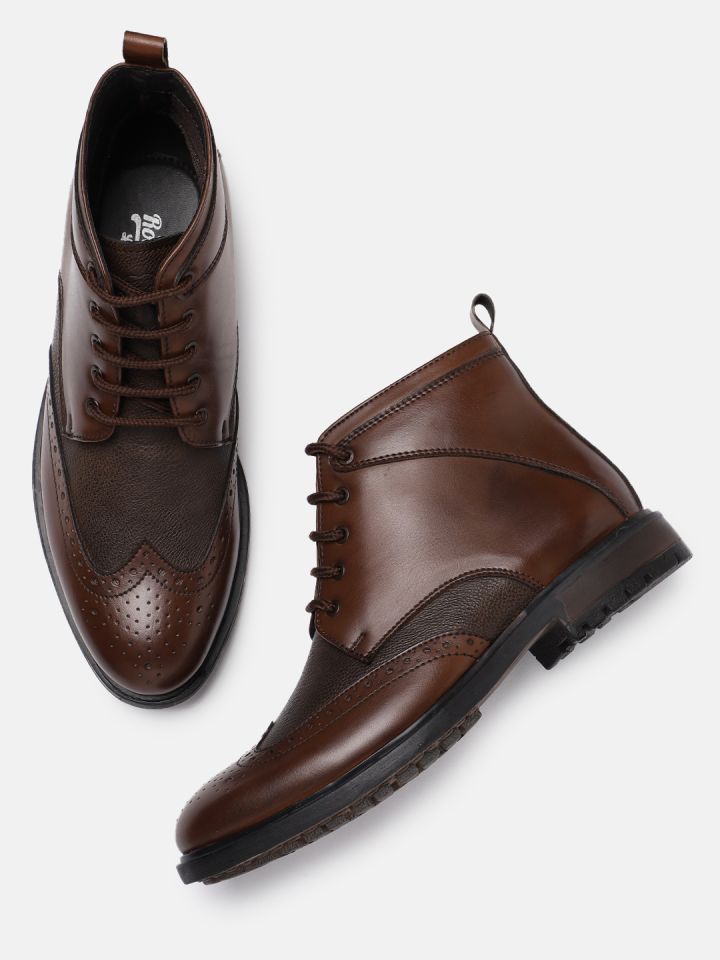 Boots for men myntra discount