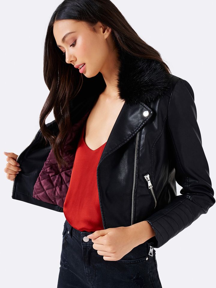 forever new biker jacket