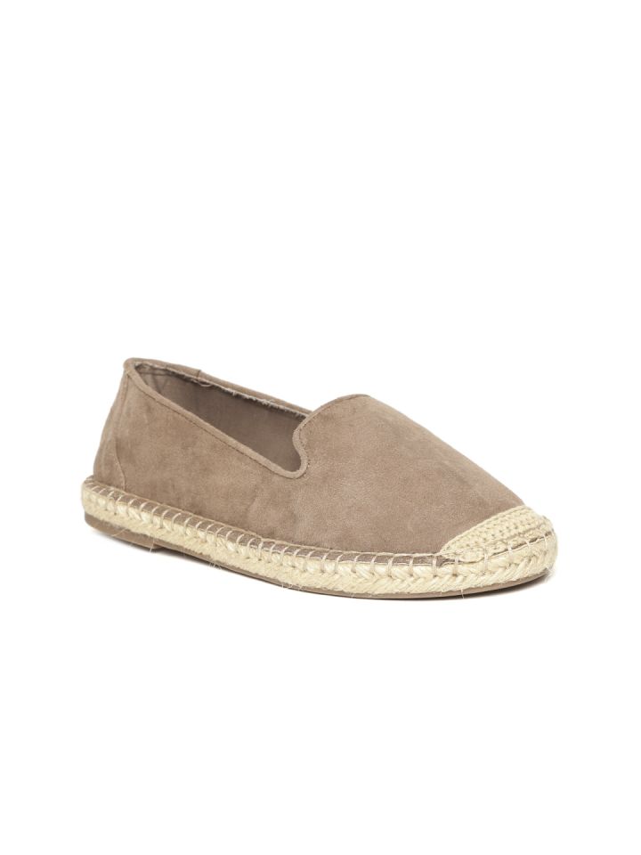 FOREVER 21 Women Brown Solid Espadrilles