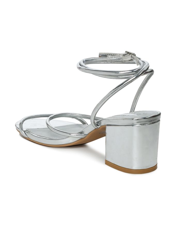 Forever 21 silver heels hotsell