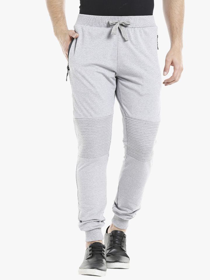 ROADIES by BEEVEE Men Grey Solid Joggers