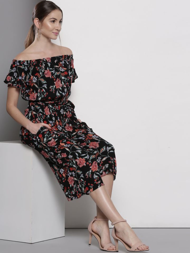 dorothy perkins red jumpsuit