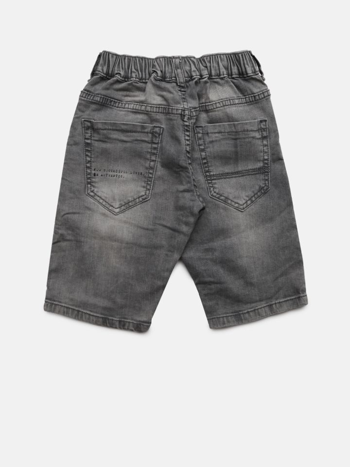 myntra denim shorts
