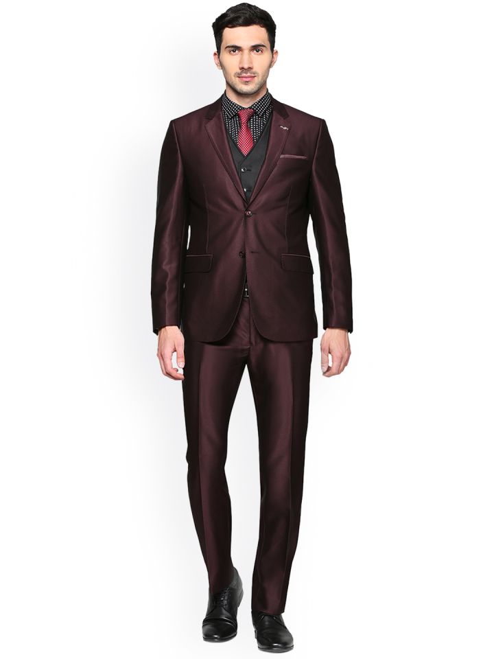 Van heusen 2025 slim fit suit