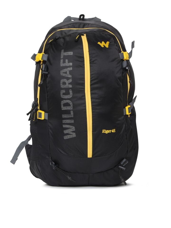 Buy Wildcraft Unisex Black Eiger 45 Backpack Backpacks for