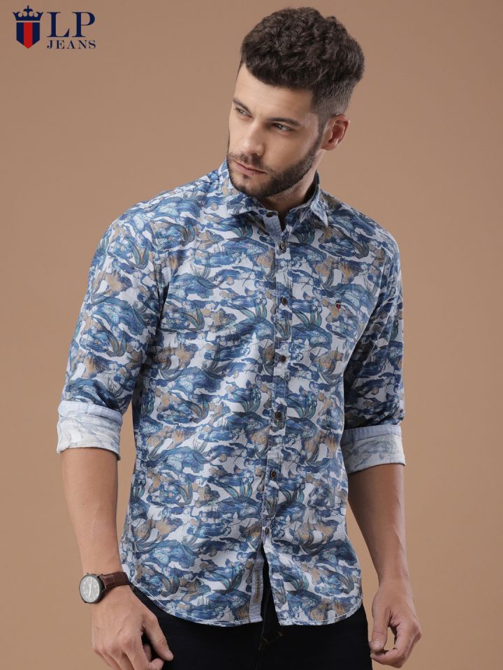 printed shirts myntra