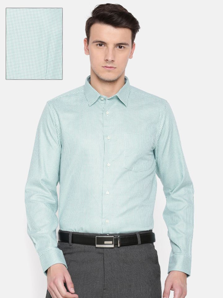 sea green formal shirt