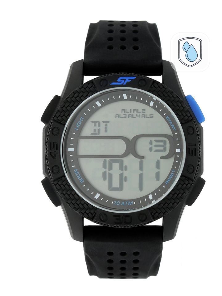 Buy Sonata Men Grey Digital Watch 77057PP02 Watches for Men