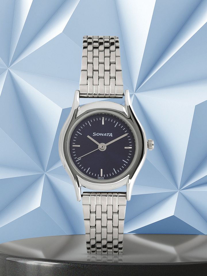 Sonata Essentials Women Blue Analogue watch NL87020SM01