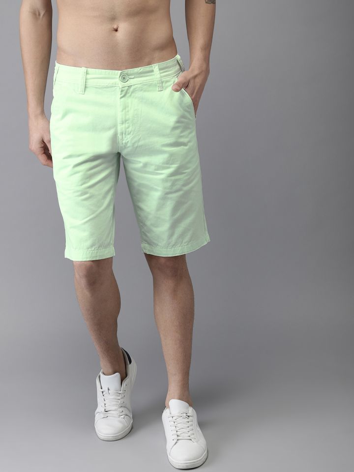 Mint green chino shorts discount