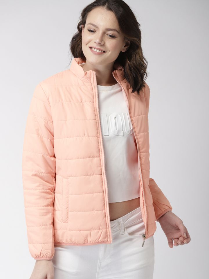 Peach jacket womens store