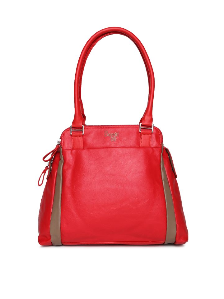 Baggit red handbag clearance