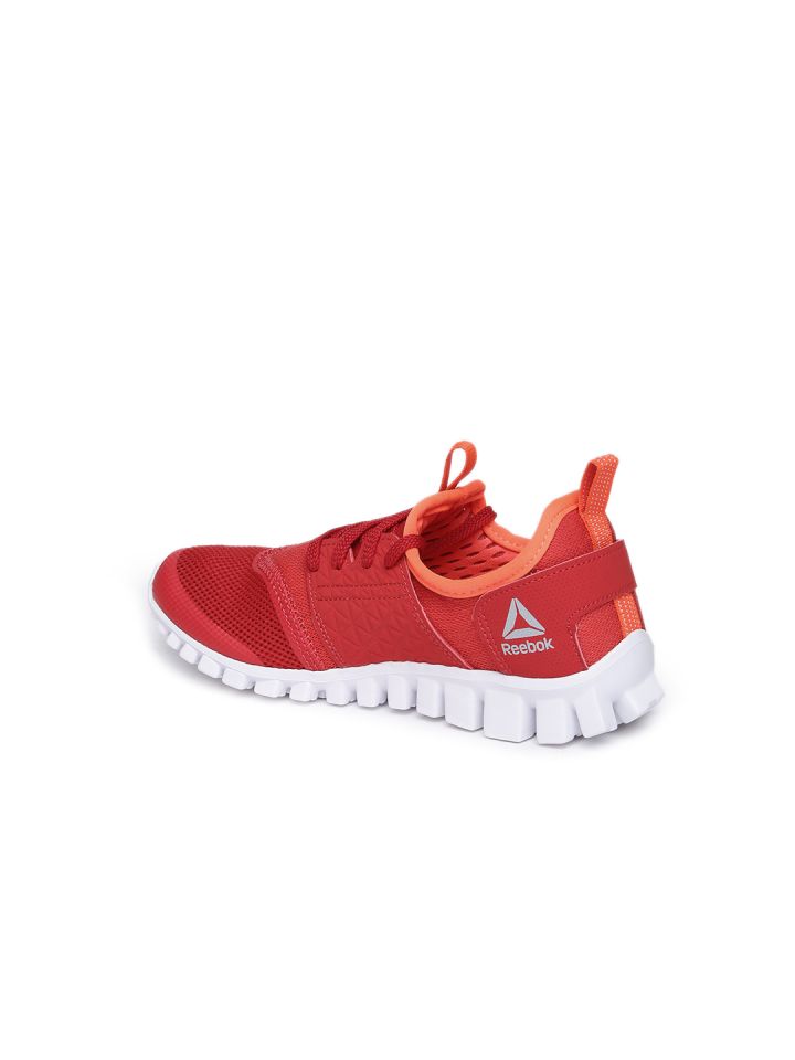 Reebok Boys Red Hurtle Runner Jr. LP Sports Shoes