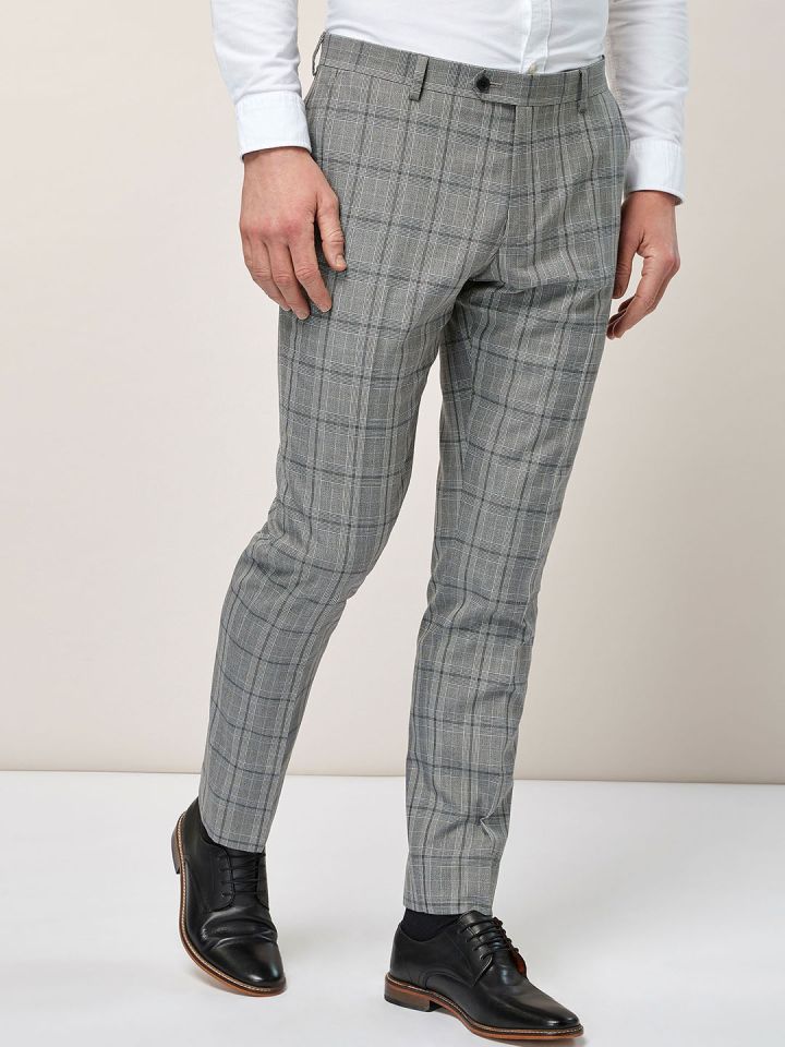 Womens Checked Trousers  Smart  Casual Check Trousers  Next
