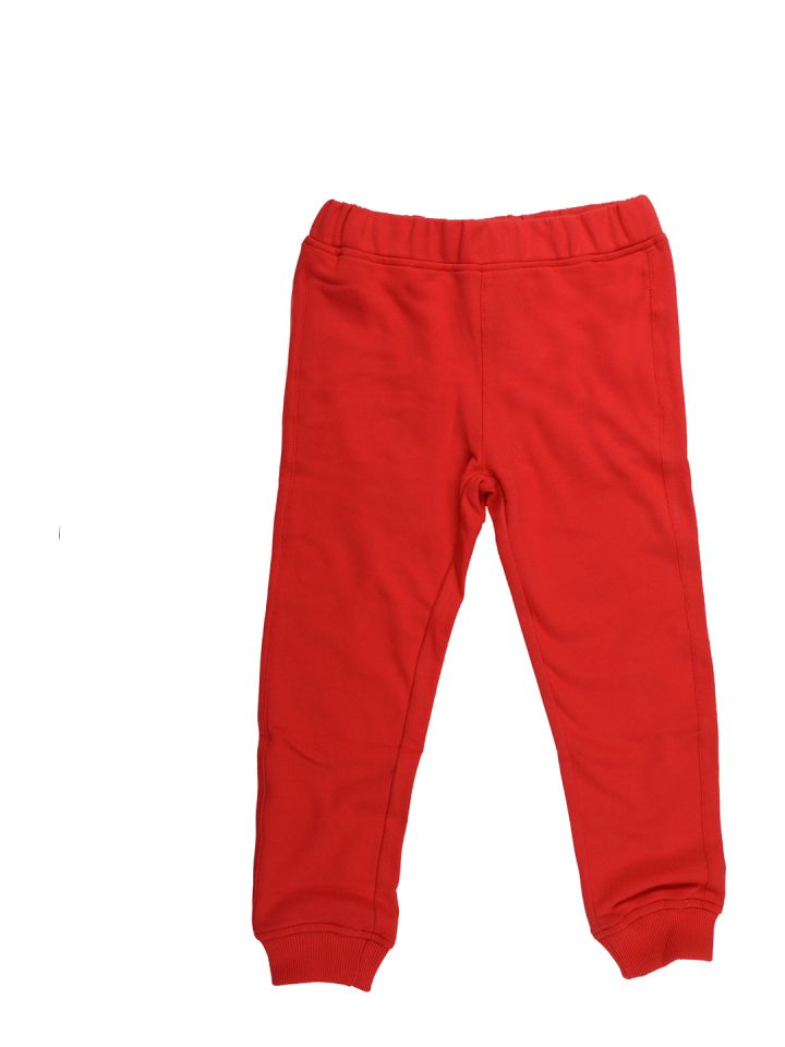 kids red tracksuit bottoms