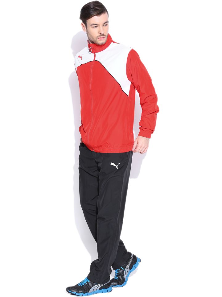 PUMA Red Black BTS Tracksuit