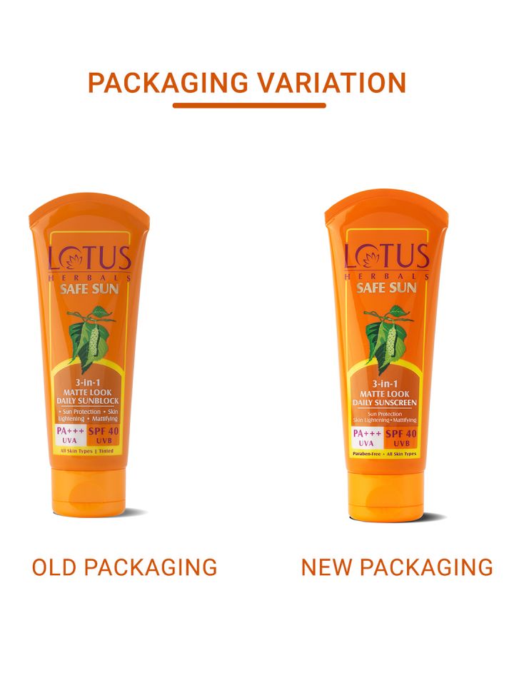 Lotus sunscreen sales spf 40