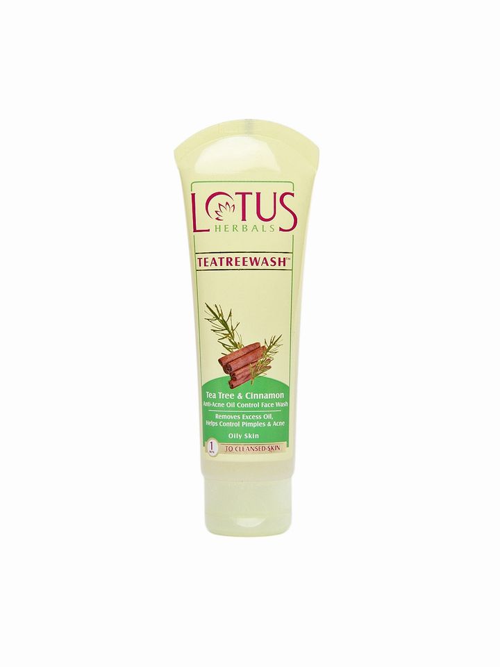 lotus cinnamon face wash