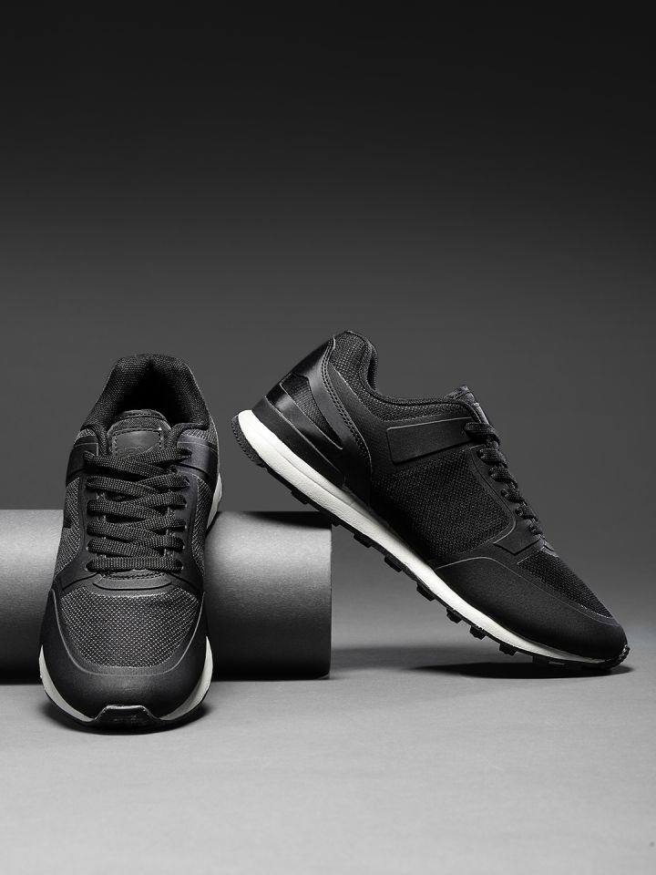 Hrx by hrithik roshan men black running shoes hotsell