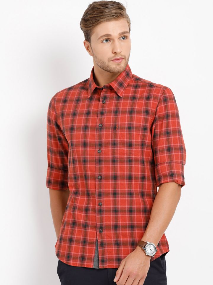 Indian terrain hot sale red shirt