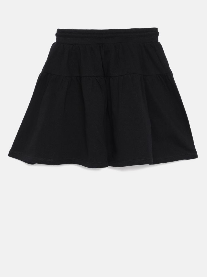 Black skirts top for juniors