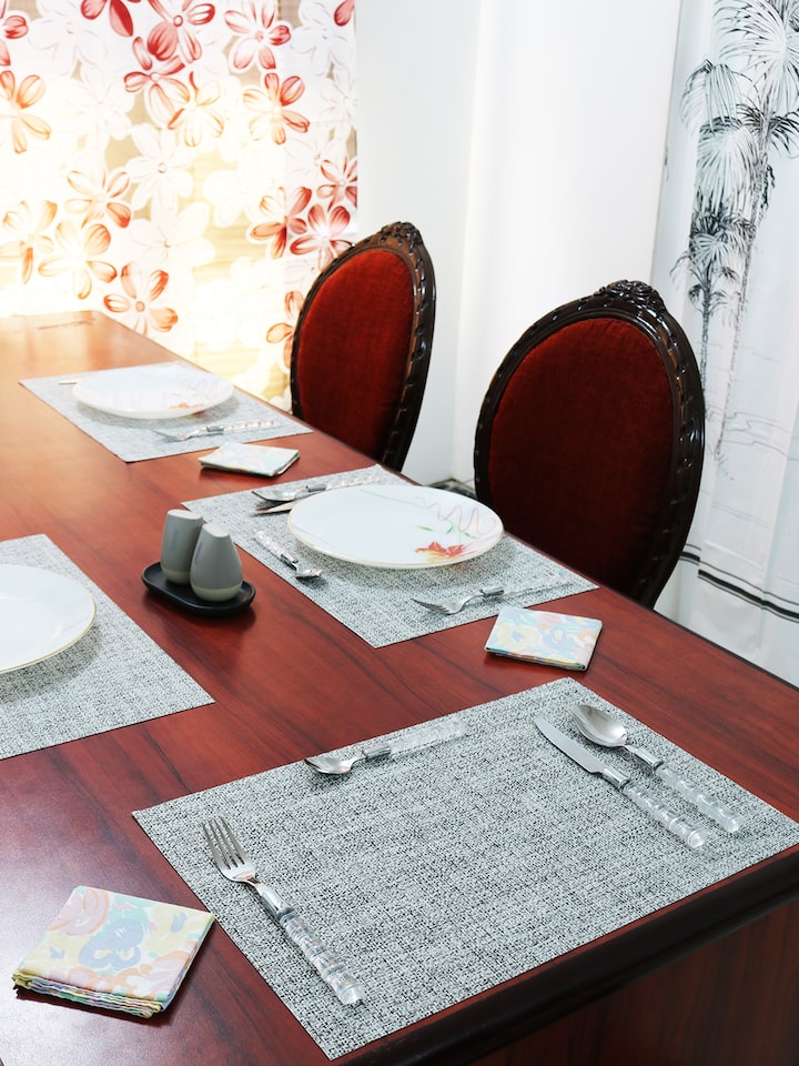 Woven Design Table Mats, Dining Table Mats Myntra