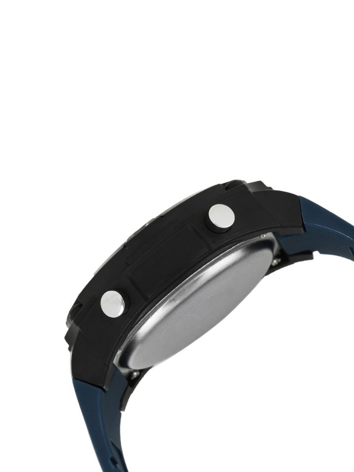 Buy Sonata Men Ocean Series Navy Digital Watch 77033PP03 Watches
