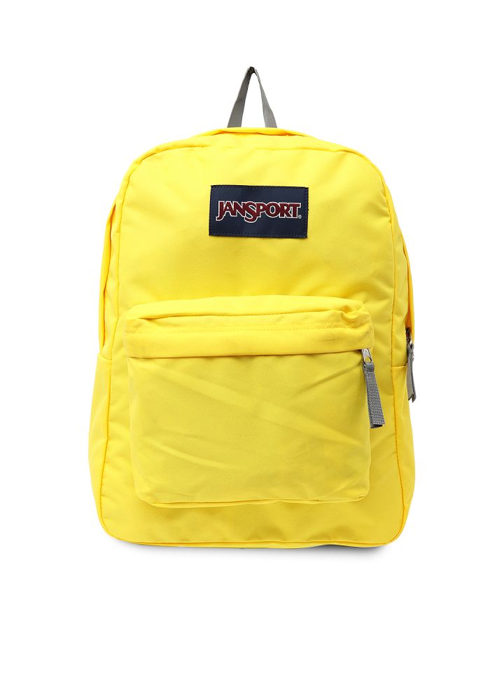 Jansport big student backpack yellow top