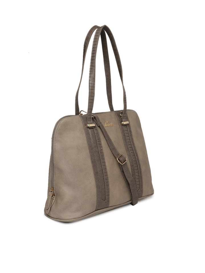 Lavie grey cheap solid shoulder bag
