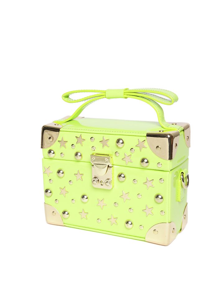 steve madden lime green purse