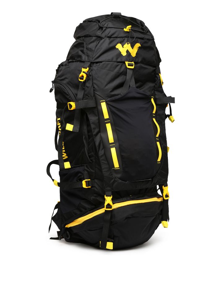 Wildcraft Unisex Black Rodhas 65 Rucksack