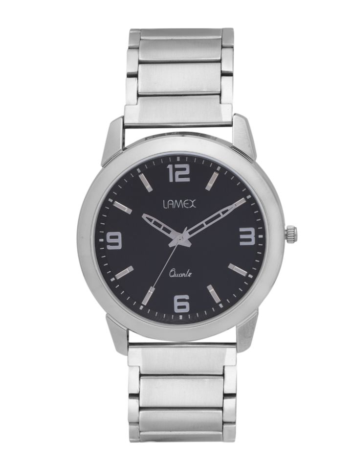 LAMEX Men Black Analogue Watch INNOVADLX 5549