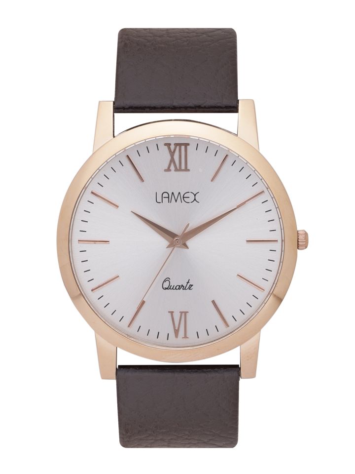 Buy LAMEX Men Silver Toned Analogue Watch ULTRADLX 4557 Watches