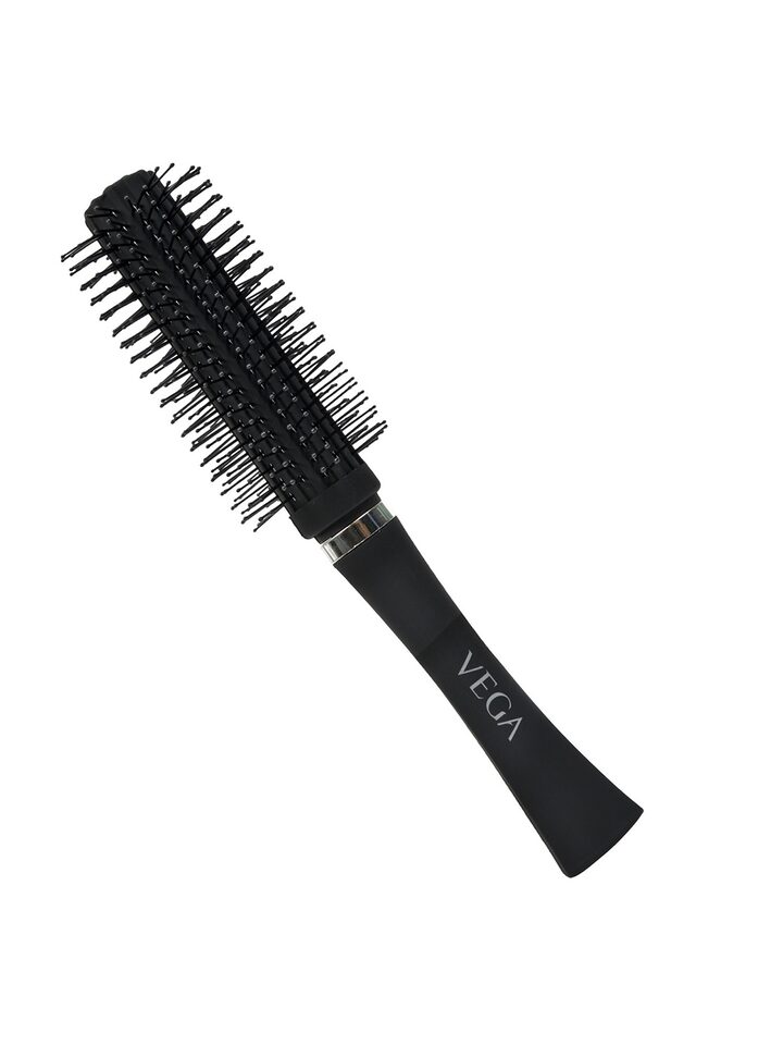 Buy VEGA Unisex Black Round Hair Brush - Hair Brush And Comb for Unisex  6018677 | Myntra