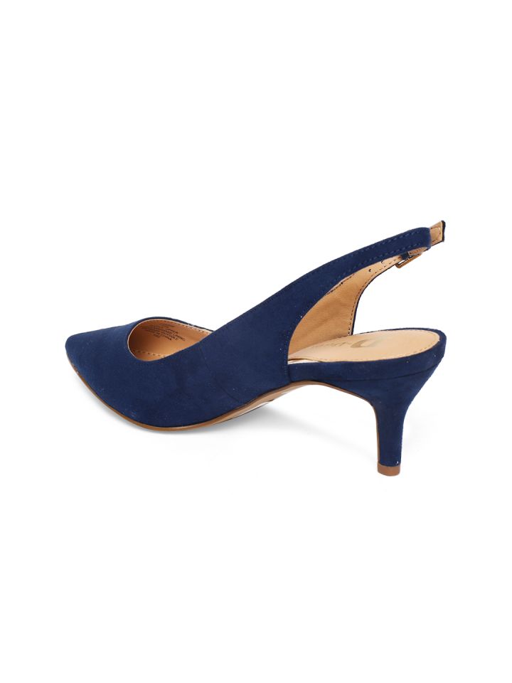 dune navy pumps