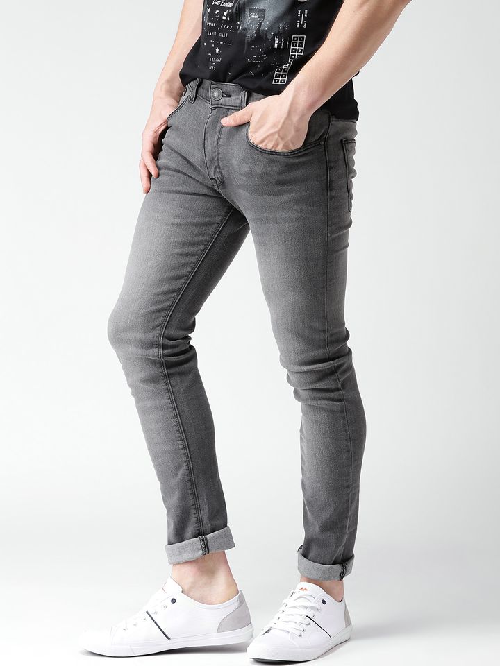 new look grey skinny jeans