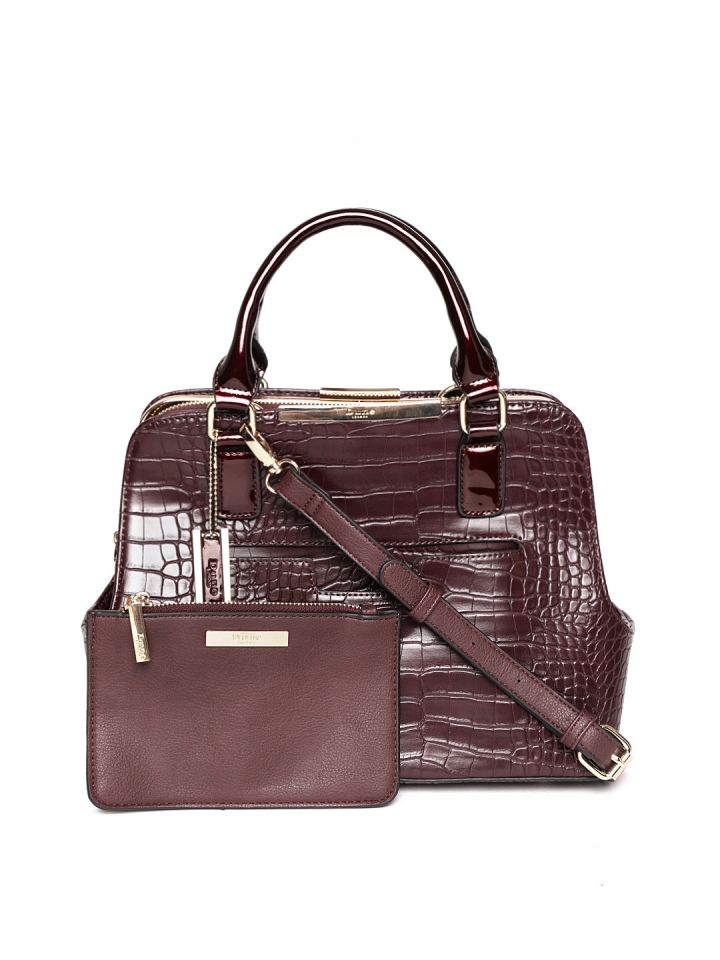 Dune maroon bag sales