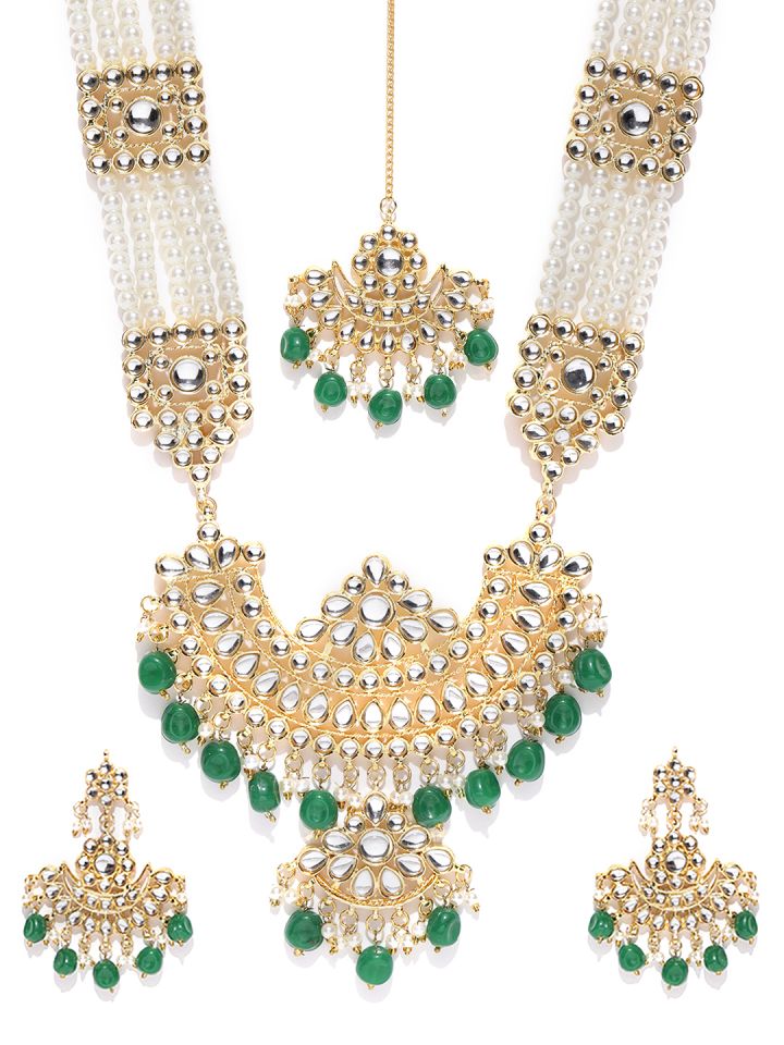 kundan jewellery myntra