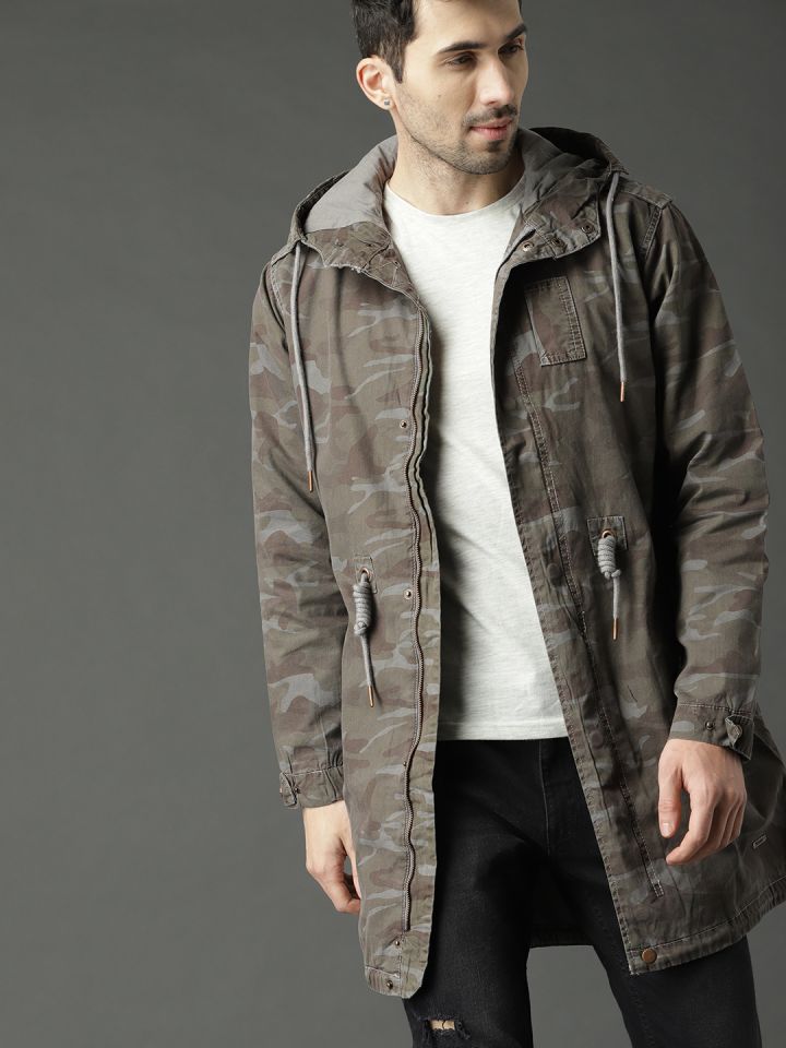 Longline parka mens hotsell