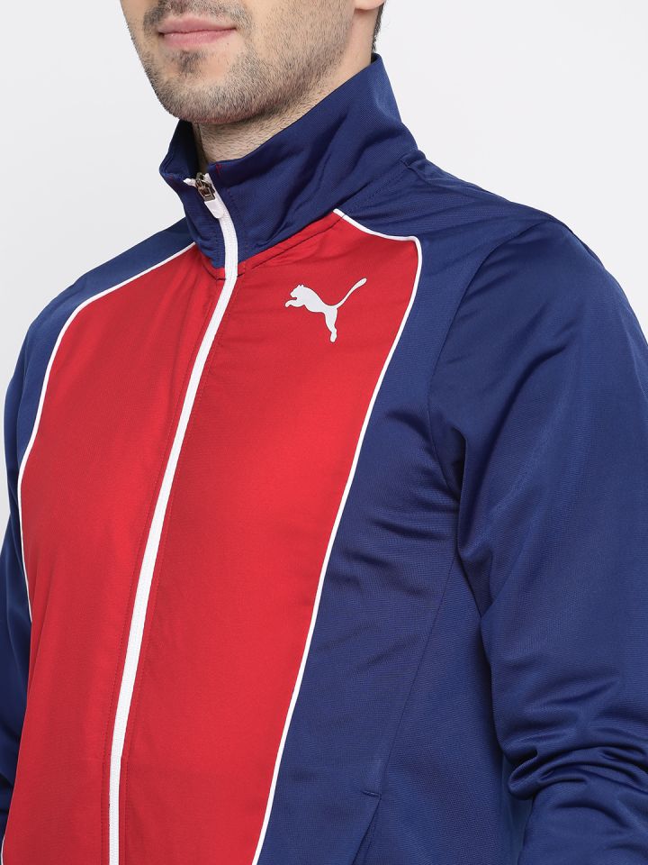 Buy Puma Men Red Navy MMIX Tricot Tracksuit Tracksuits for Men