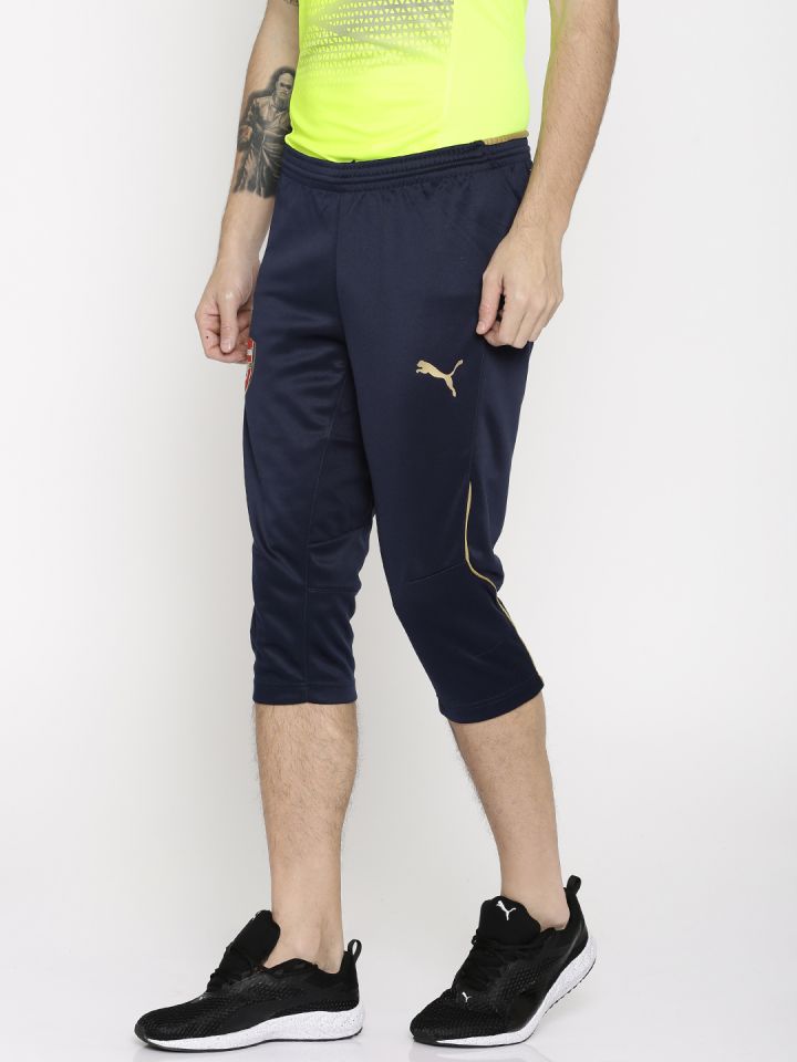 Buy MAIKANONG Mens 34 Jogger Pants Cotton Sweatpants Training Tapered  Stretchy with Zipper Pockets Sports Running Gym Dark Grey at Amazonin