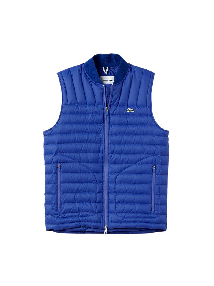 lacoste sleeveless jacket