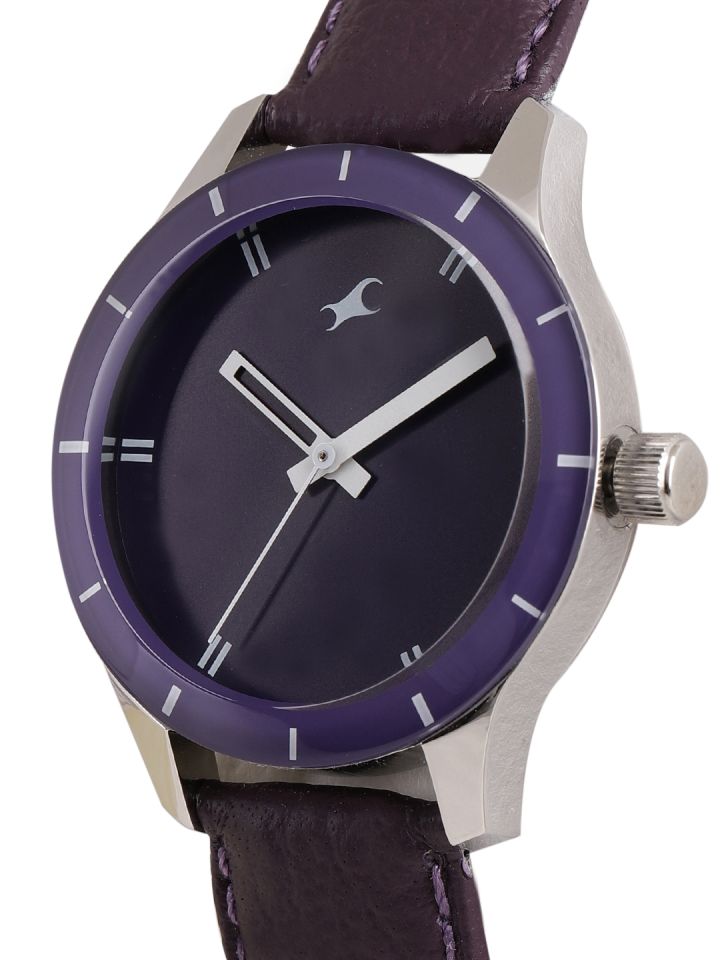 Fastrack Women Purple Analogue Watch NK6078SL05