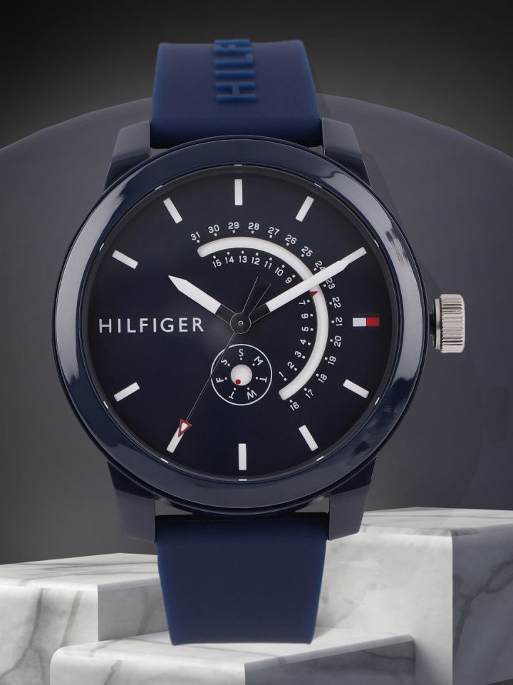 Buy Tommy Hilfiger Men Navy Blue Analogue Watch TH1791482