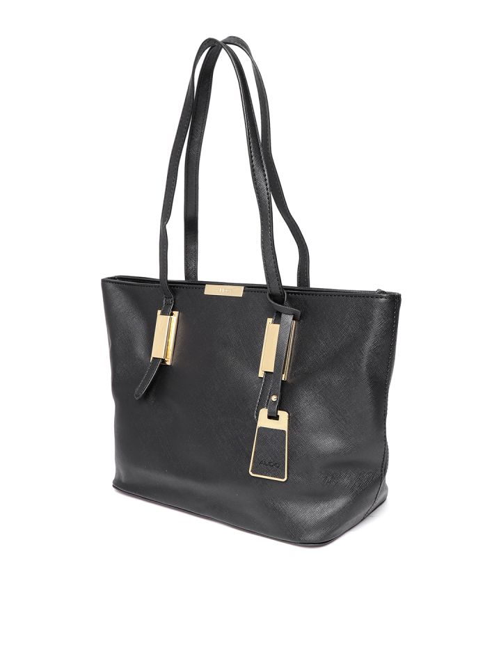 Buy ALDO Black Solid Shoulder Bag Handbags for Women 6538018