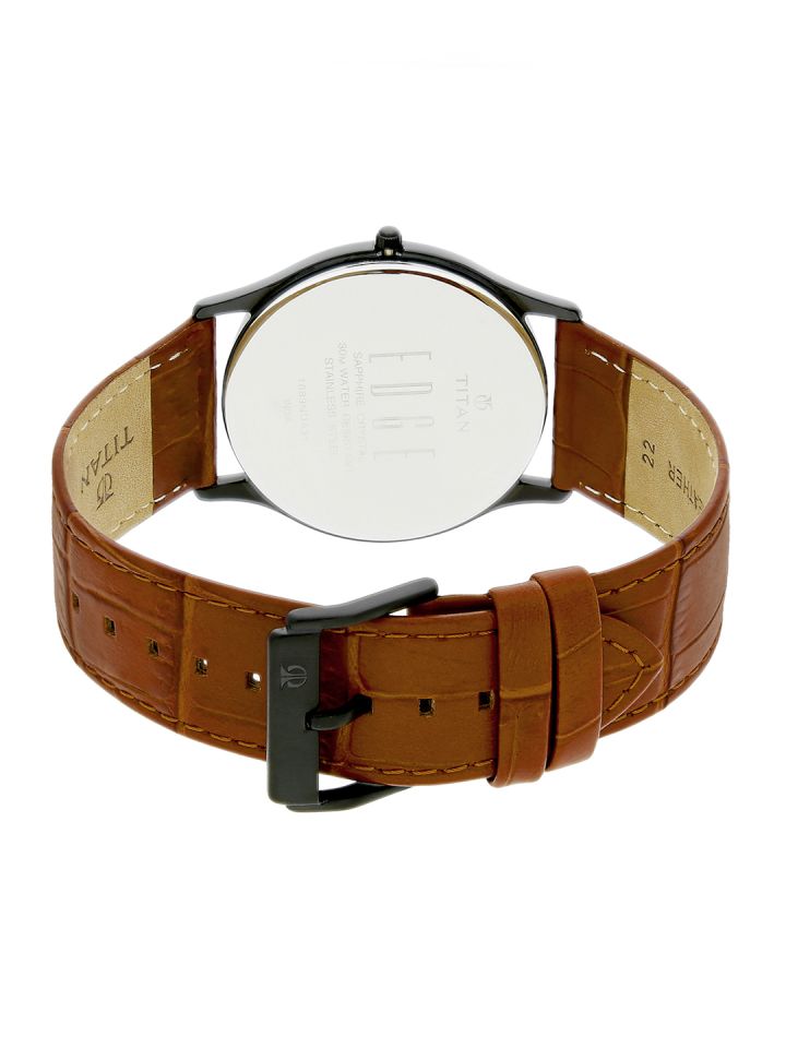 Buy Titan Edge Men Black Analogue Watch NK1683NL01A Watches for