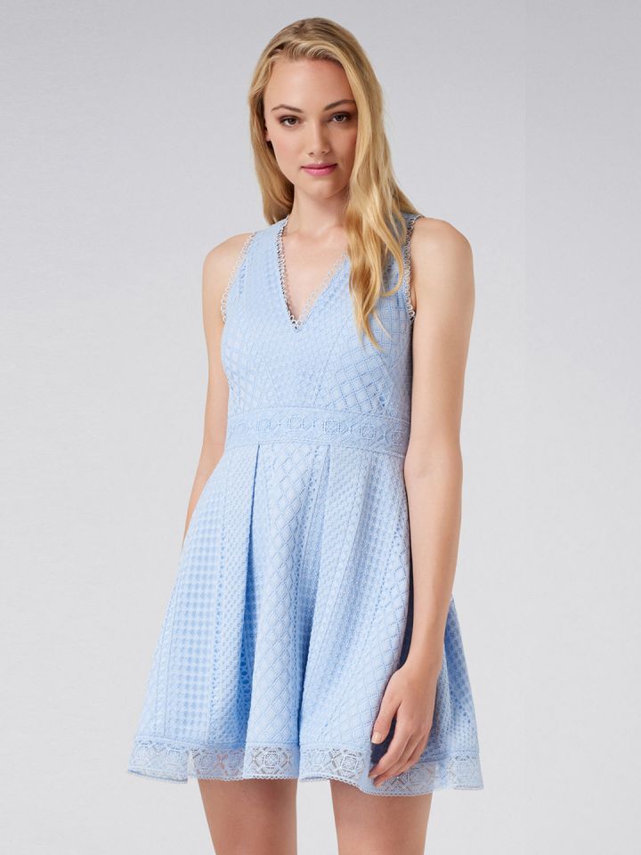 Forever new shop light blue dress