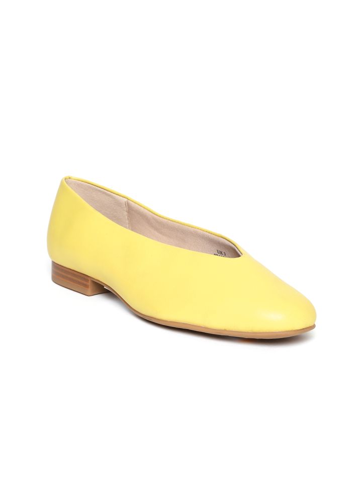 marks and spencer yellow shoes