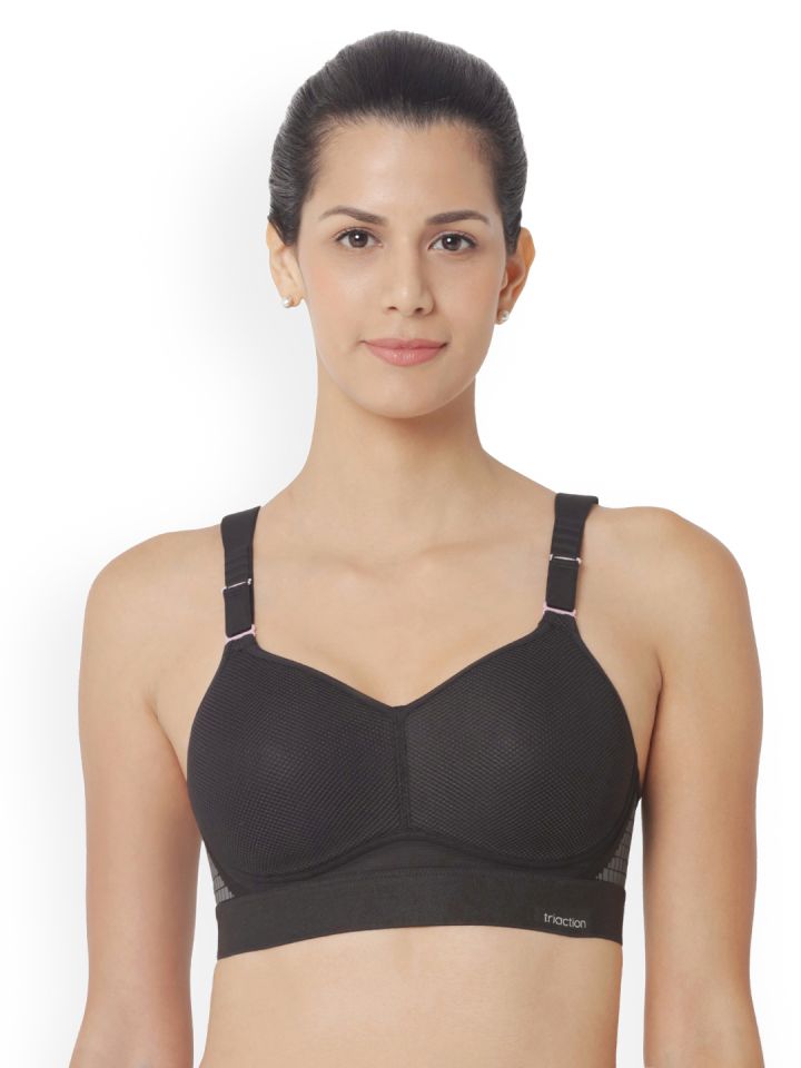 Buy Zelocity High Impact Quick Dry Sports Bra - Purple Passion at
